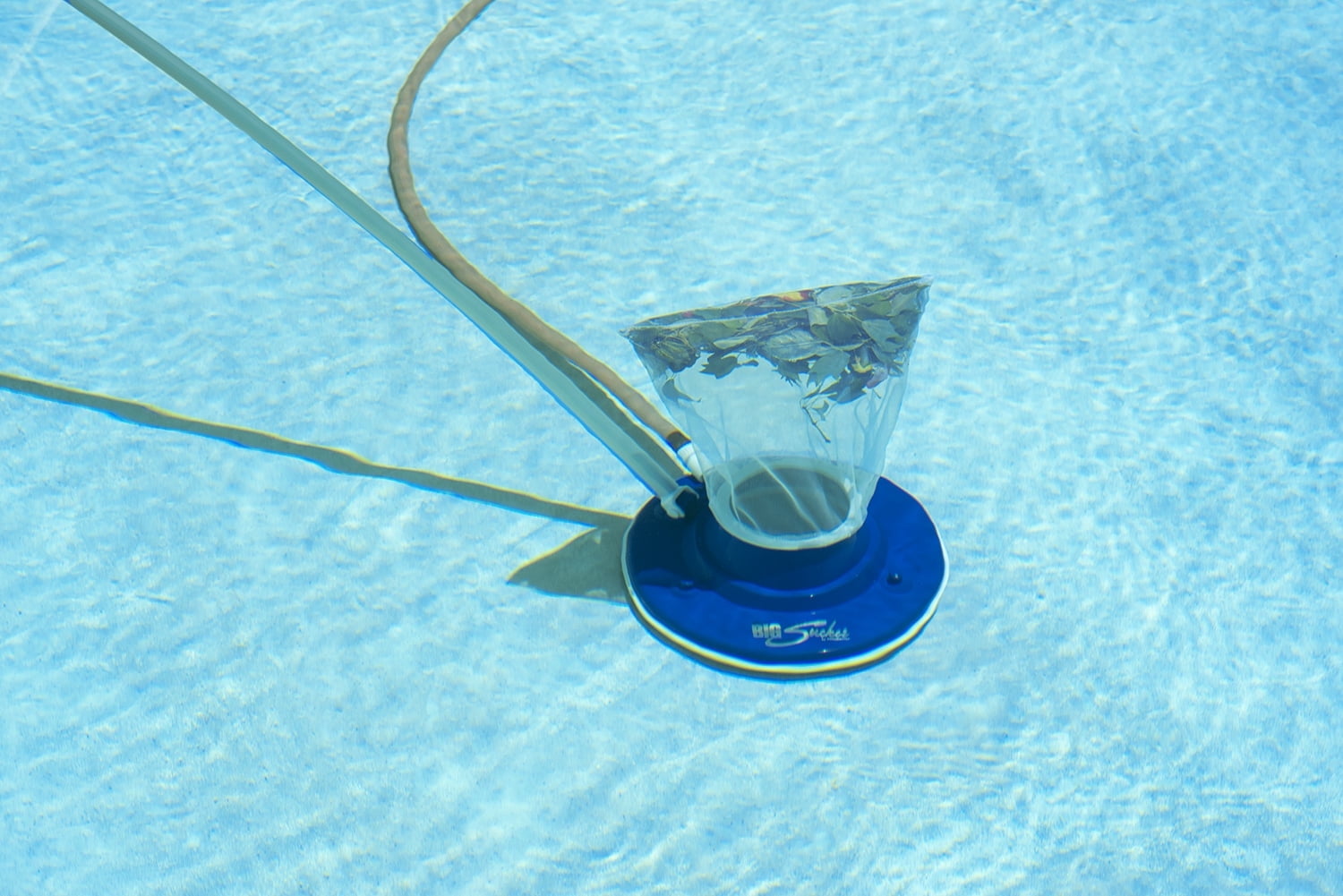 Poolmaster 28300 Big Sucker Swimming Pool Leaf Vacuum, Blue